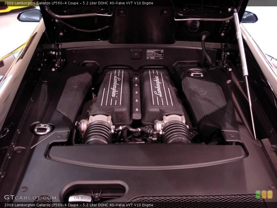 5.2 Liter DOHC 40-Valve VVT V10 Engine for the 2009 Lamborghini Gallardo #6123616