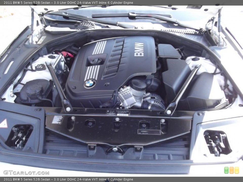 3.0 Liter DOHC 24-Valve VVT Inline 6 Cylinder Engine for the 2011 BMW 5 Series #61245138