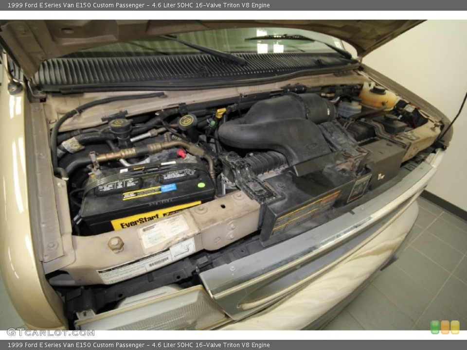 4.6 Liter SOHC 16-Valve Triton V8 1999 Ford E Series Van Engine