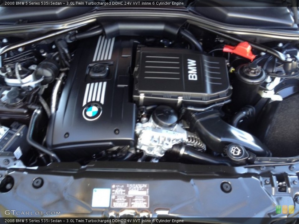 3.0L Twin Turbocharged DOHC 24V VVT Inline 6 Cylinder Engine for the 2008 BMW 5 Series #61259744