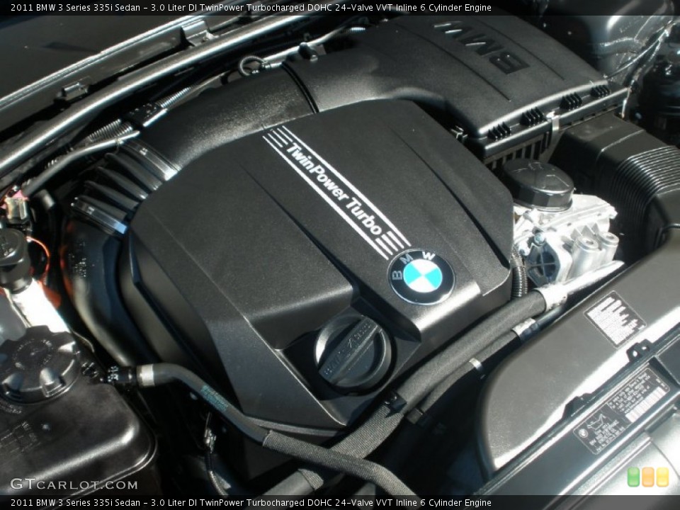3.0 Liter DI TwinPower Turbocharged DOHC 24-Valve VVT Inline 6 Cylinder Engine for the 2011 BMW 3 Series #61263578