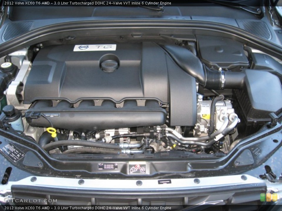3.0 Liter Turbocharged DOHC 24-Valve VVT Inline 6 Cylinder Engine for the 2012 Volvo XC60 #61265333