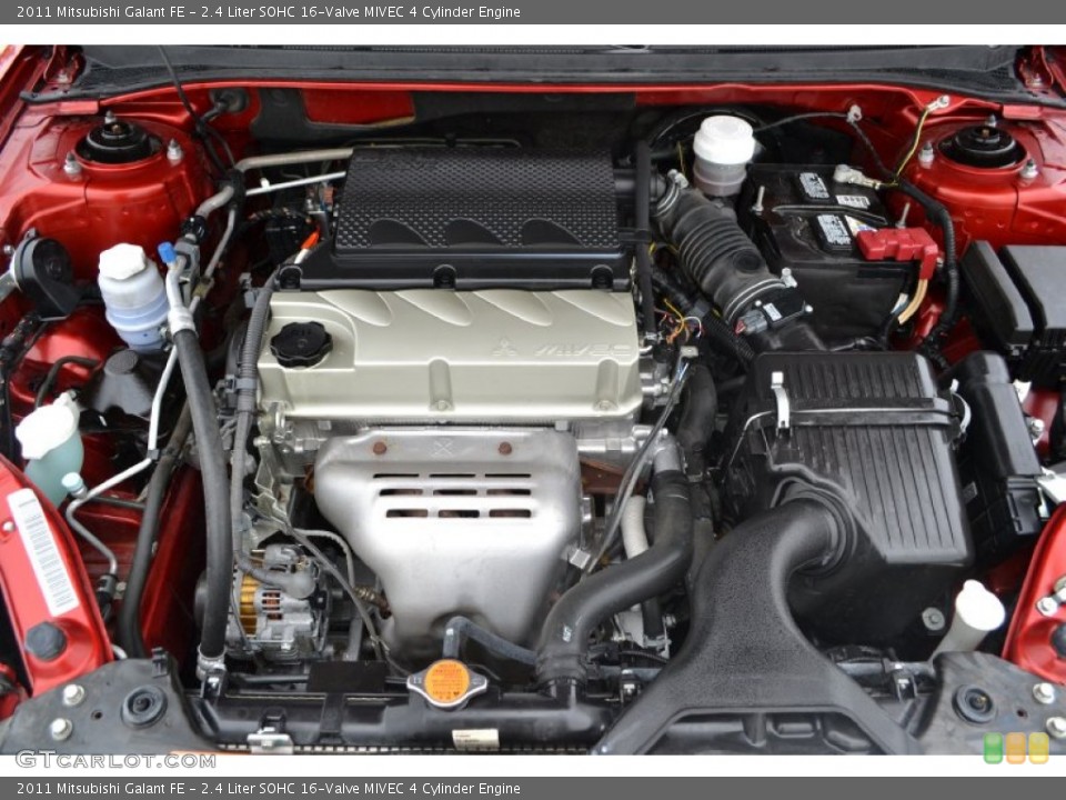 2.4 Liter SOHC 16-Valve MIVEC 4 Cylinder Engine for the 2011 Mitsubishi Galant #61267358