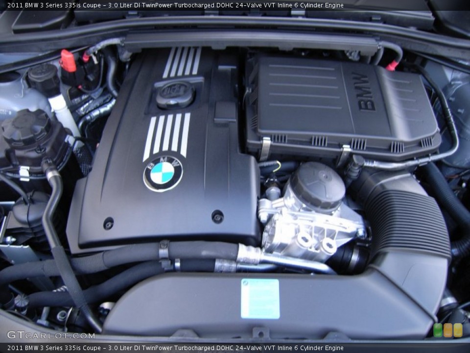 3.0 Liter DI TwinPower Turbocharged DOHC 24-Valve VVT Inline 6 Cylinder Engine for the 2011 BMW 3 Series #61270058