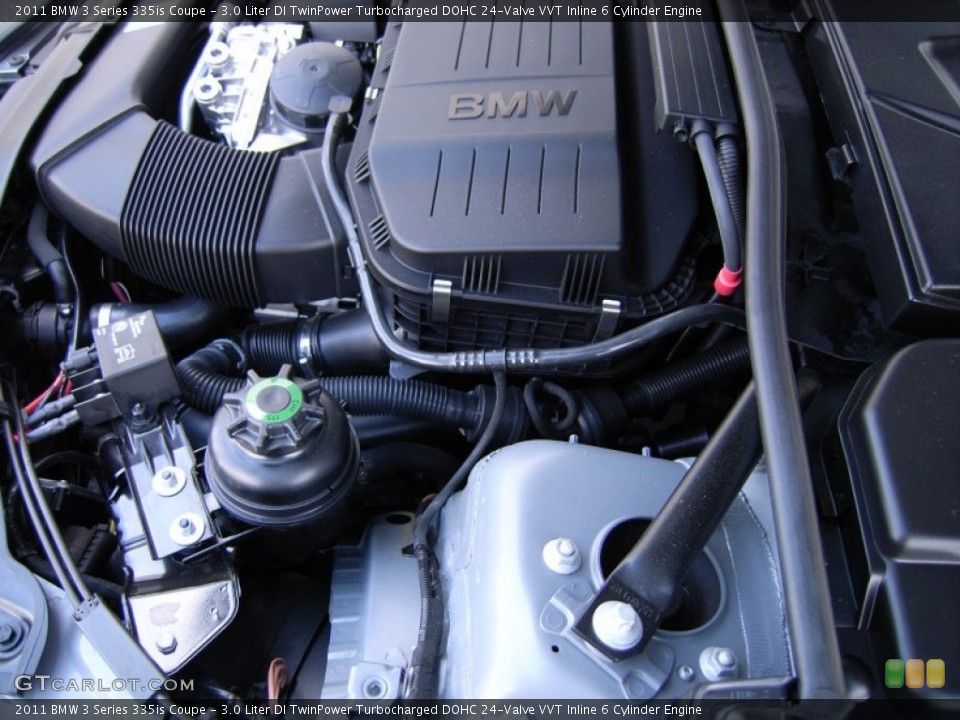 3.0 Liter DI TwinPower Turbocharged DOHC 24-Valve VVT Inline 6 Cylinder Engine for the 2011 BMW 3 Series #61270076