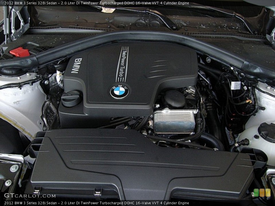 2.0 Liter DI TwinPower Turbocharged DOHC 16-Valve VVT 4 Cylinder Engine for the 2012 BMW 3 Series #61270853