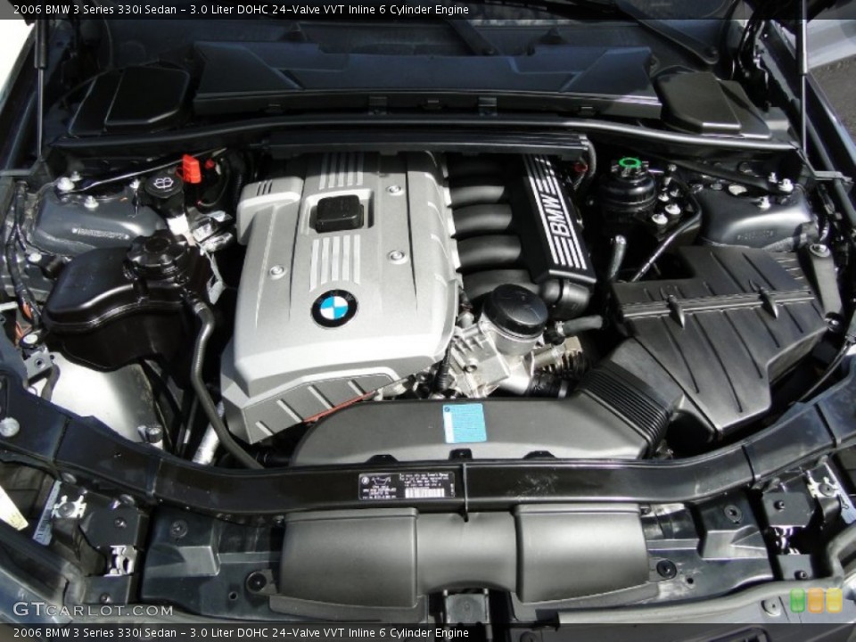 3.0 Liter DOHC 24-Valve VVT Inline 6 Cylinder Engine for the 2006 BMW 3 Series #61272650