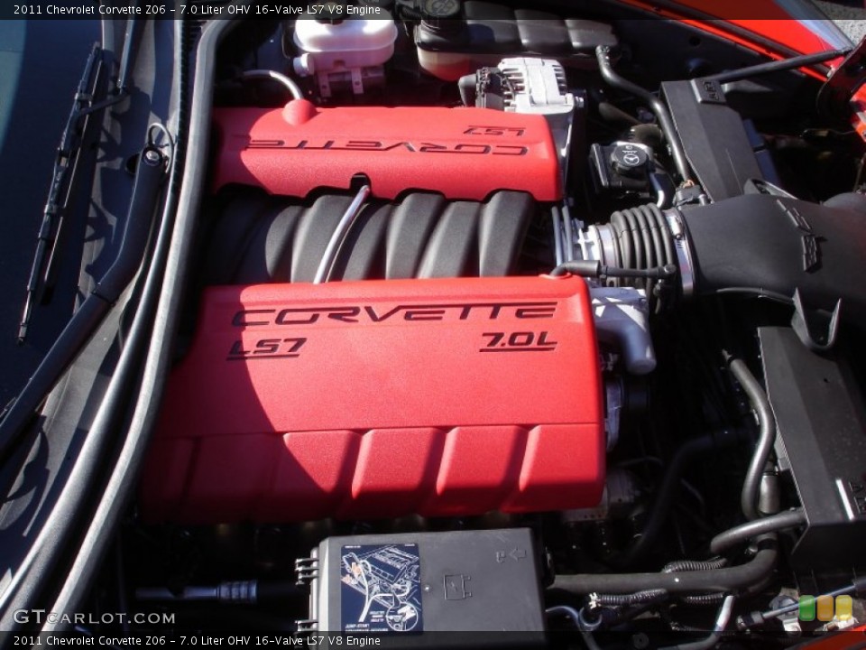 7.0 Liter OHV 16-Valve LS7 V8 Engine for the 2011 Chevrolet Corvette #61277783