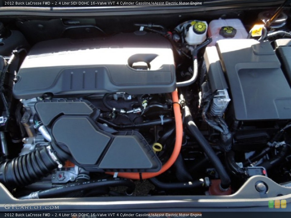 2.4 Liter SIDI DOHC 16-Valve VVT 4 Cylinder Gasoline/eAssist Electric Motor Engine for the 2012 Buick LaCrosse #61279400