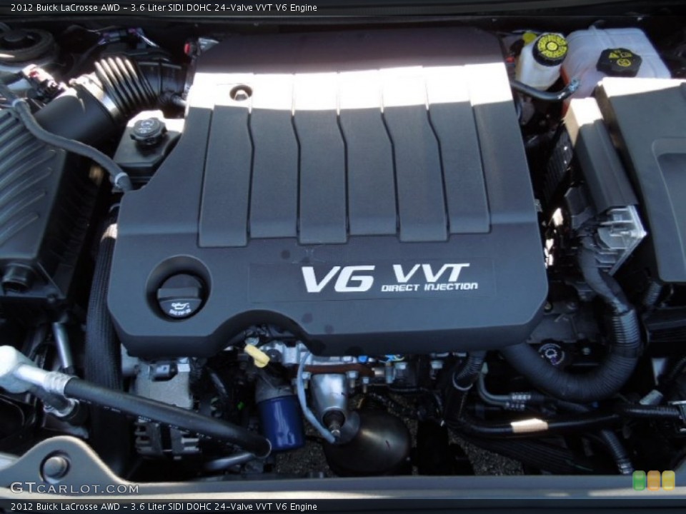 3.6 Liter SIDI DOHC 24-Valve VVT V6 Engine for the 2012 Buick LaCrosse #61280990