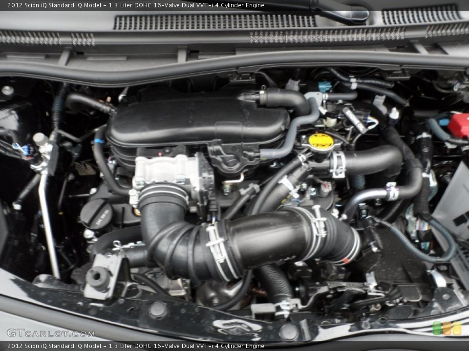 1.3 Liter DOHC 16-Valve Dual VVT-i 4 Cylinder Engine for the 2012 Scion iQ #61284371