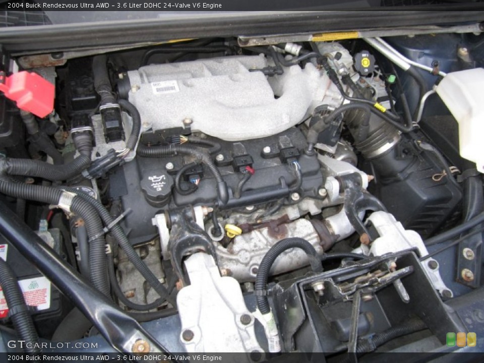 3.6 Liter DOHC 24-Valve V6 Engine for the 2004 Buick Rendezvous #61308646