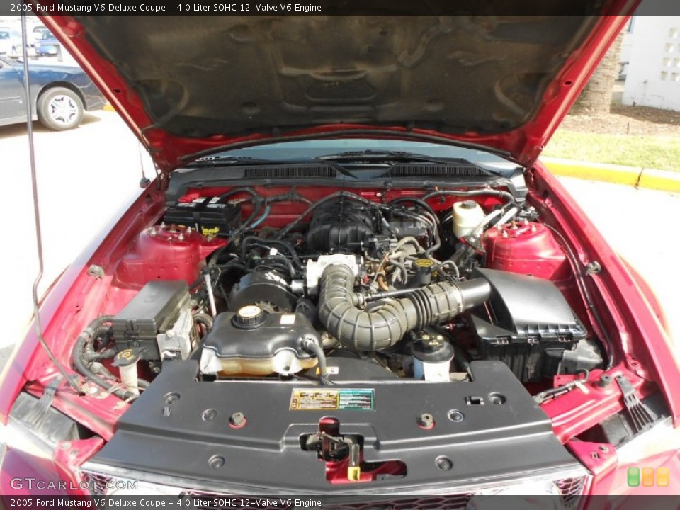 4.0 Liter SOHC 12-Valve V6 Engine for the 2005 Ford Mustang #61309391