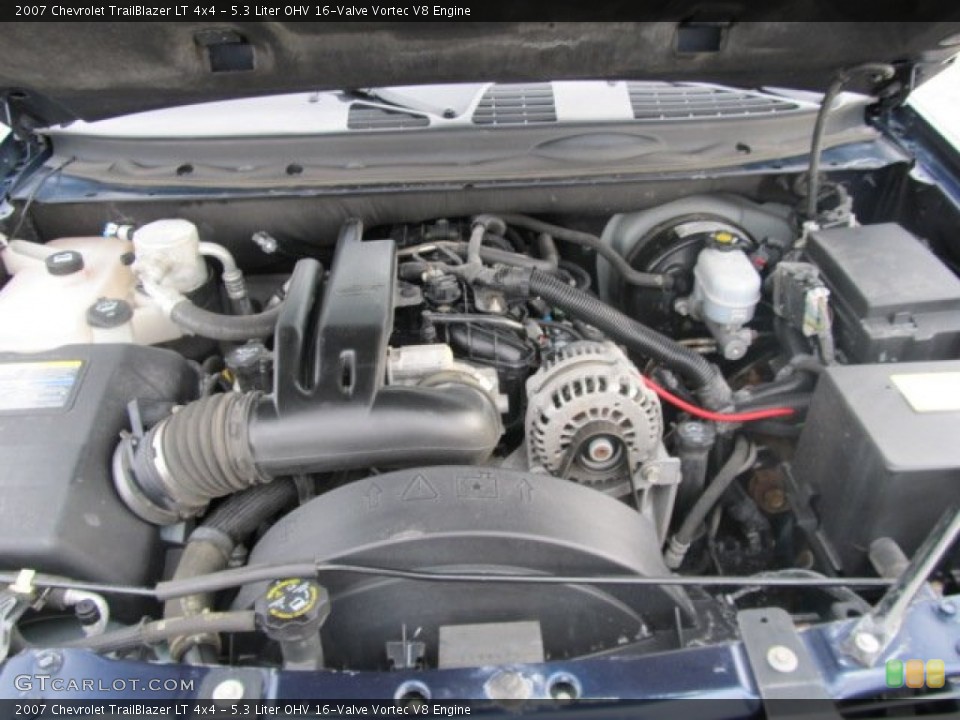 5.3 Liter OHV 16-Valve Vortec V8 Engine for the 2007 Chevrolet TrailBlazer #61318628