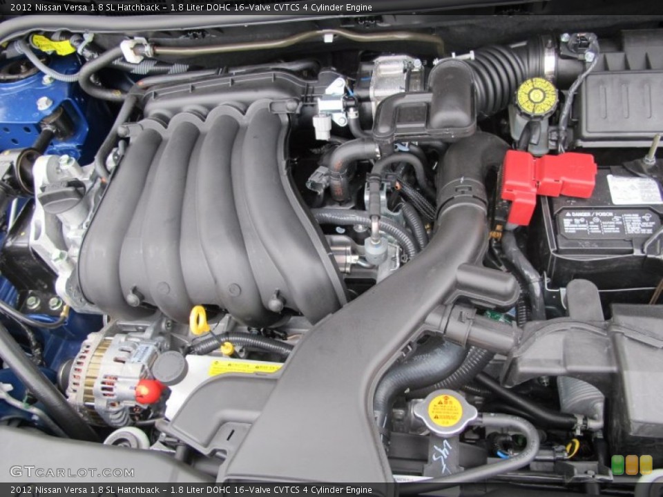 1.8 Liter DOHC 16-Valve CVTCS 4 Cylinder Engine for the 2012 Nissan Versa #61327223