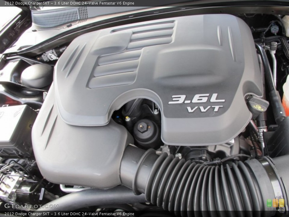 3.6 Liter DOHC 24-Valve Pentastar V6 Engine for the 2012 Dodge Charger #61341875