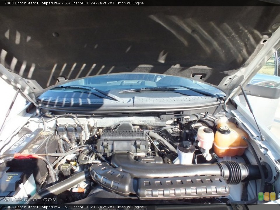 5.4 Liter SOHC 24-Valve VVT Triton V8 2008 Lincoln Mark LT Engine