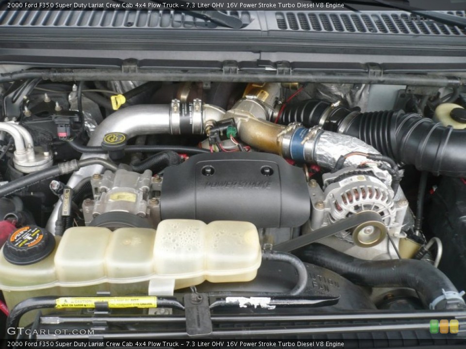 7.3 Liter OHV 16V Power Stroke Turbo Diesel V8 Engine for the 2000 Ford F350 Super Duty #61354967