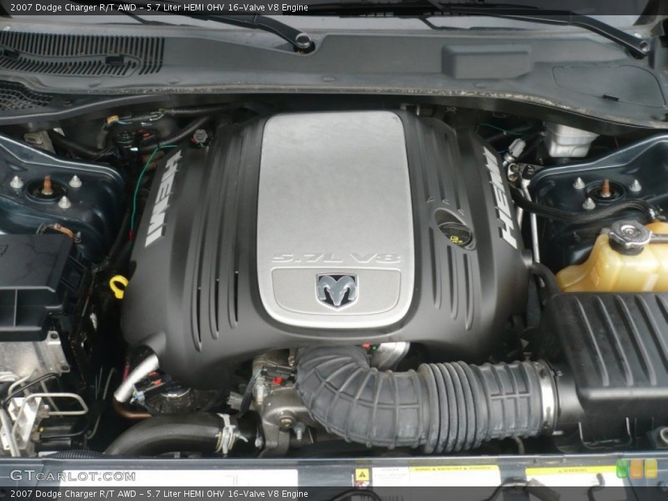 5.7 Liter HEMI OHV 16-Valve V8 Engine for the 2007 Dodge Charger #61355999
