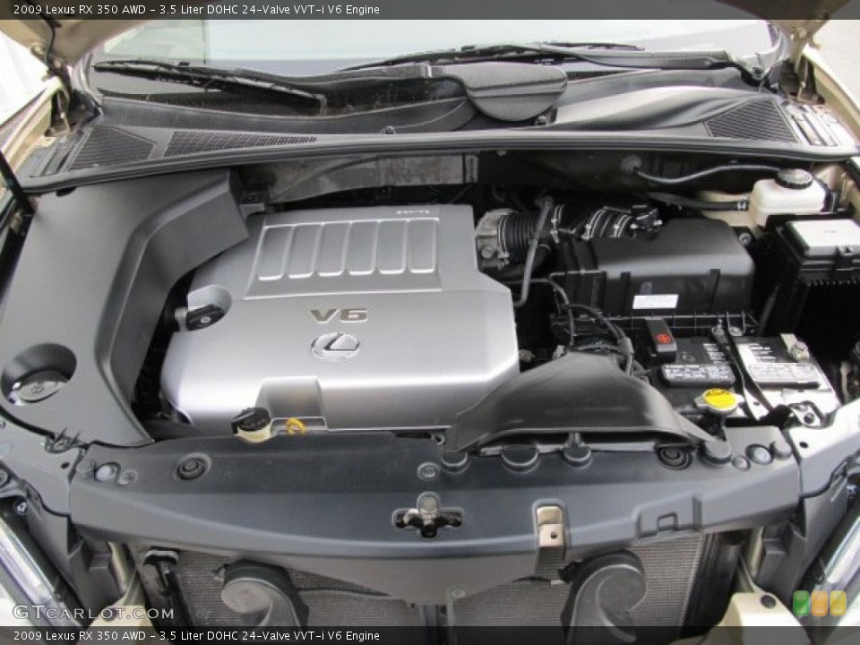3.5 Liter DOHC 24-Valve VVT-i V6 Engine for the 2009 Lexus RX #61357690