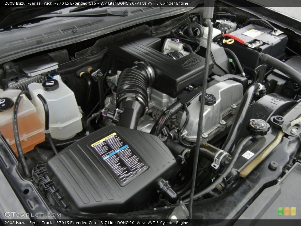 3.7 Liter DOHC 20-Valve VVT 5 Cylinder Engine for the 2008 Isuzu i-Series Truck #61362457
