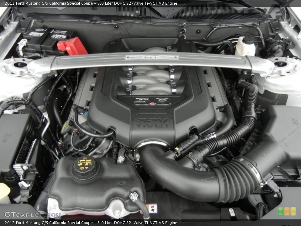 5.0 Liter DOHC 32-Valve Ti-VCT V8 Engine for the 2012 Ford Mustang #61366728