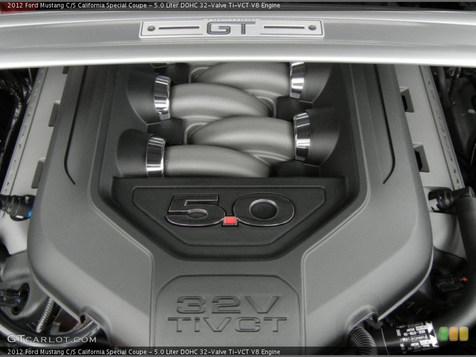 5.0 Liter DOHC 32-Valve Ti-VCT V8 Engine for the 2012 Ford Mustang #61366750