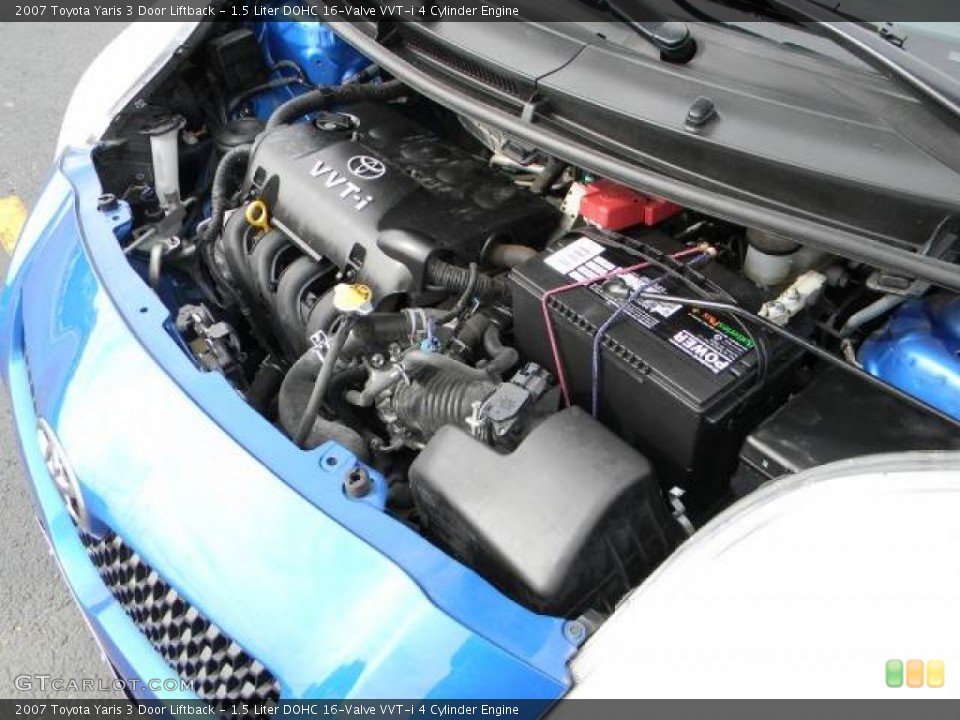 1.5 Liter DOHC 16-Valve VVT-i 4 Cylinder Engine for the 2007 Toyota Yaris #61366975