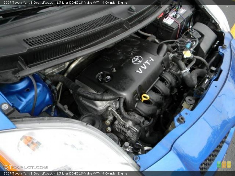 1.5 Liter DOHC 16-Valve VVT-i 4 Cylinder Engine for the 2007 Toyota Yaris #61366985