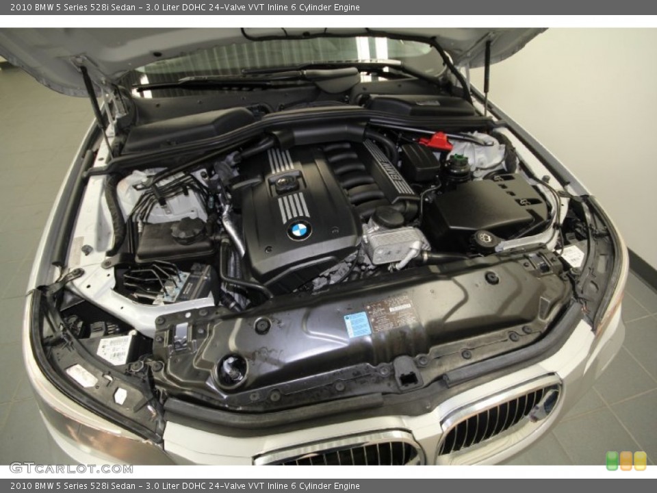 3.0 Liter DOHC 24-Valve VVT Inline 6 Cylinder Engine for the 2010 BMW 5 Series #61372660