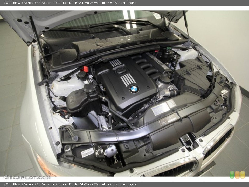 3.0 Liter DOHC 24-Valve VVT Inline 6 Cylinder Engine for the 2011 BMW 3 Series #61373037