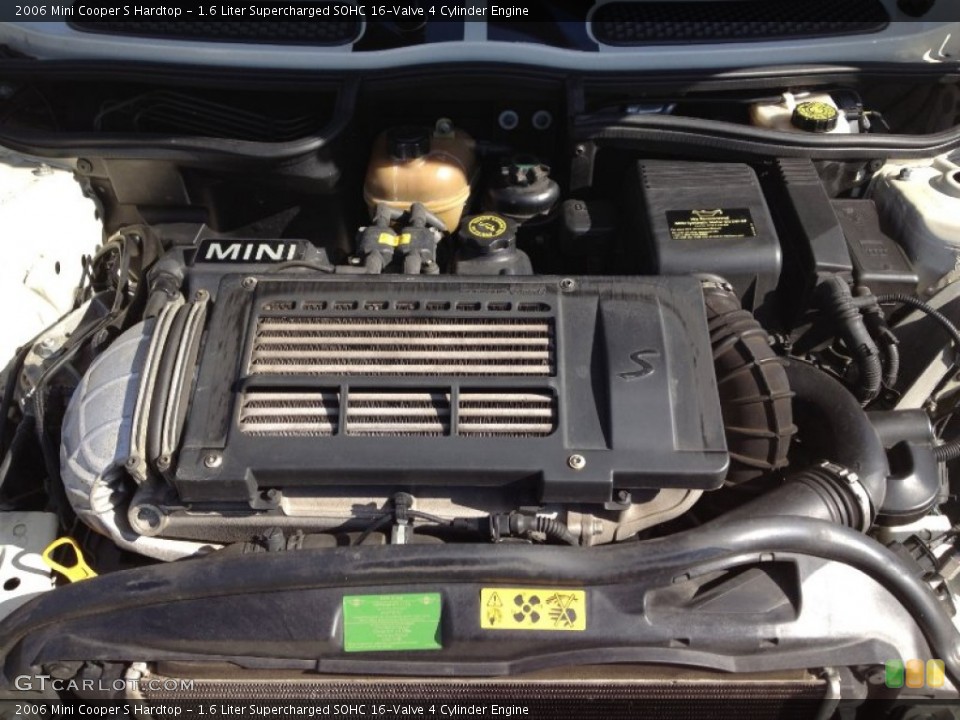 1.6 Liter Supercharged SOHC 16-Valve 4 Cylinder Engine for the 2006 Mini Cooper #61378508