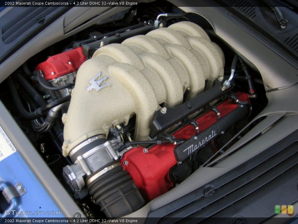4.2 Liter DOHC 32-Valve V8 Engine for the 2002 Maserati Coupe #61379454