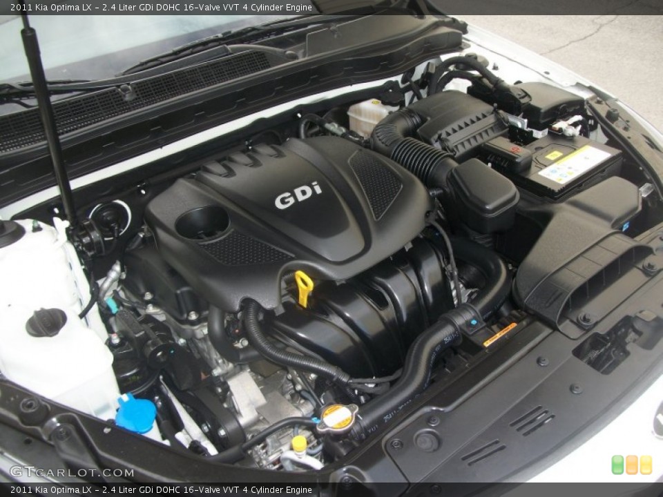 2.4 Liter GDi DOHC 16-Valve VVT 4 Cylinder Engine for the 2011 Kia Optima #61380565