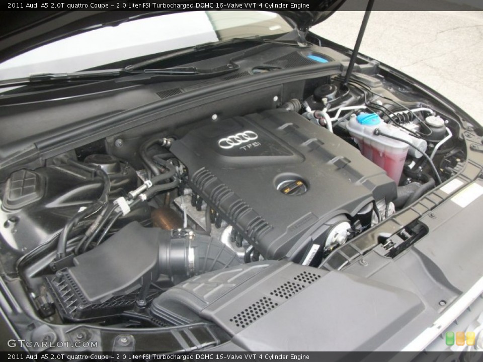 2.0 Liter FSI Turbocharged DOHC 16-Valve VVT 4 Cylinder Engine for the 2011 Audi A5 #61381179