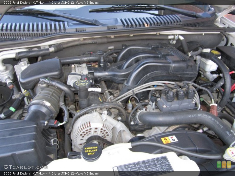 4.0 Liter SOHC 12-Valve V6 Engine for the 2006 Ford Explorer #61386681