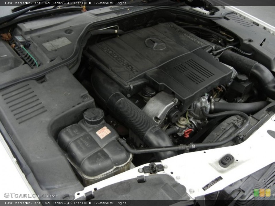 4.2 Liter DOHC 32-Valve V8 Engine for the 1998 Mercedes-Benz S #61389132