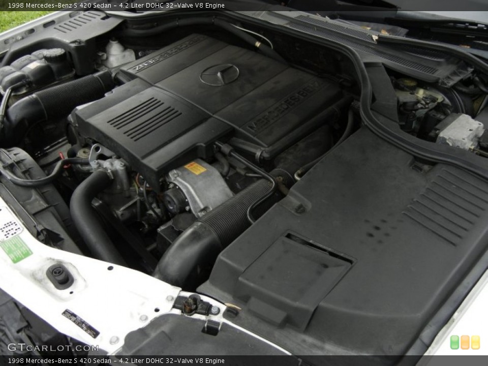 4.2 Liter DOHC 32-Valve V8 Engine for the 1998 Mercedes-Benz S #61389141