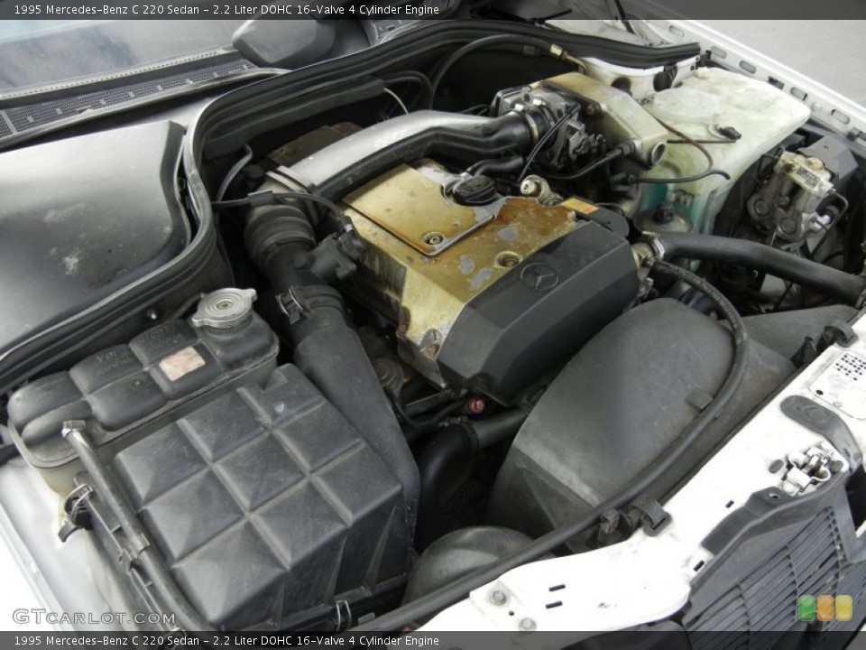 2.2 Liter DOHC 16-Valve 4 Cylinder Engine for the 1995 Mercedes-Benz C #61389382