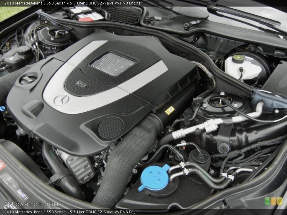 5.5 Liter DOHC 32-Valve VVT V8 Engine for the 2010 Mercedes-Benz S #61390671