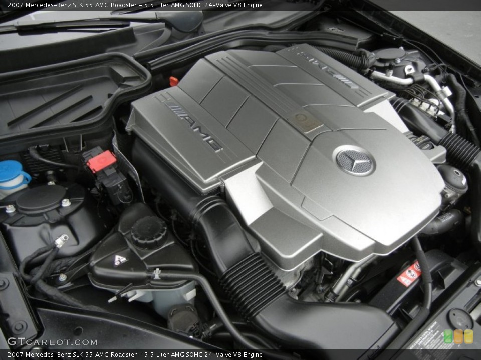 5.5 Liter AMG SOHC 24-Valve V8 Engine for the 2007 Mercedes-Benz SLK #61391510