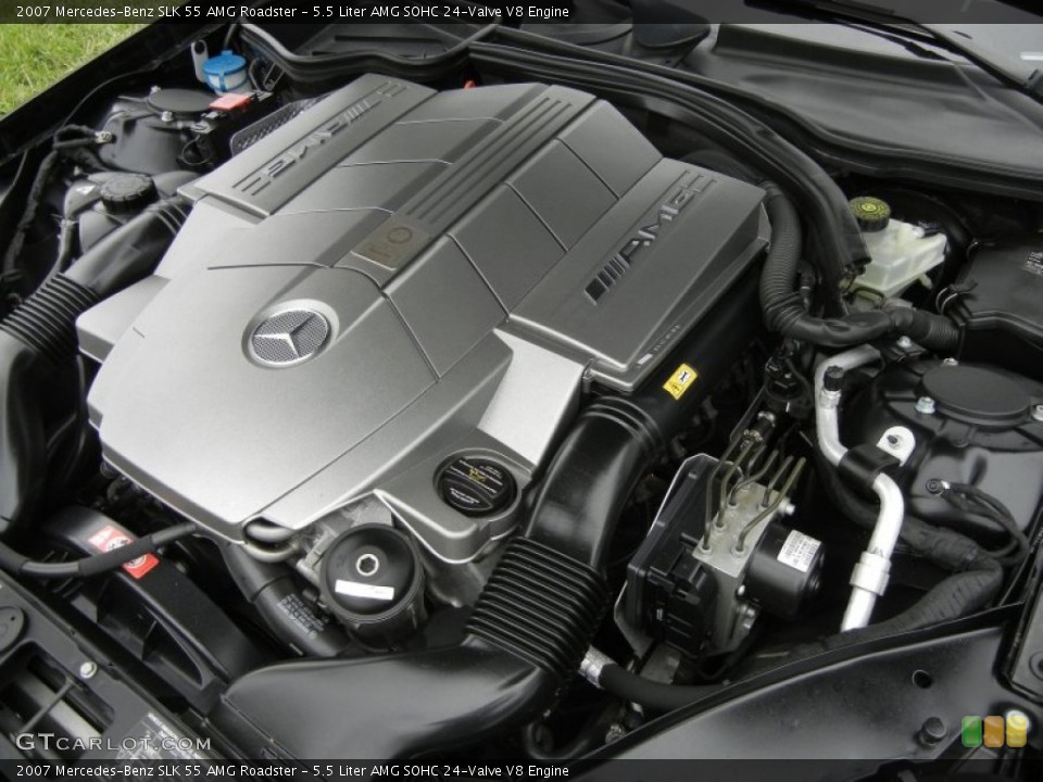 5.5 Liter AMG SOHC 24-Valve V8 Engine for the 2007 Mercedes-Benz SLK #61391514