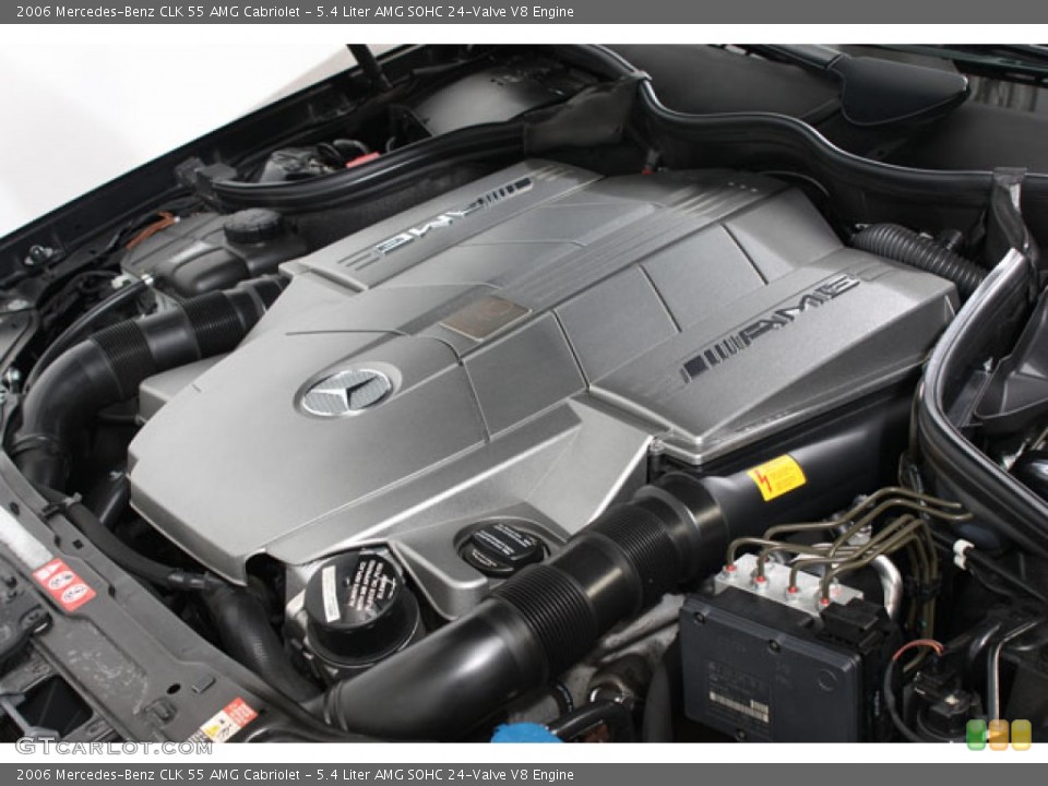 5.4 Liter AMG SOHC 24-Valve V8 2006 Mercedes-Benz CLK Engine