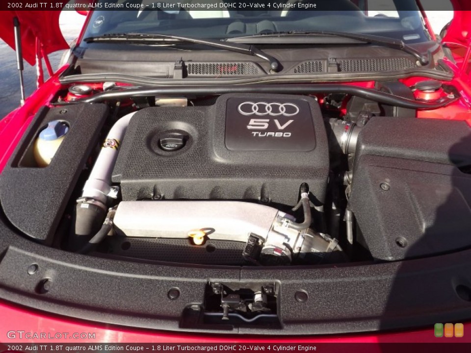 1.8 Liter Turbocharged DOHC 20-Valve 4 Cylinder 2002 Audi TT Engine