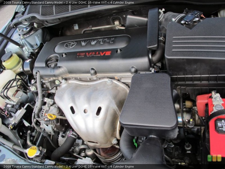2.4 Liter DOHC 16-Valve VVT-i 4 Cylinder Engine for the 2009 Toyota Camry #61406783
