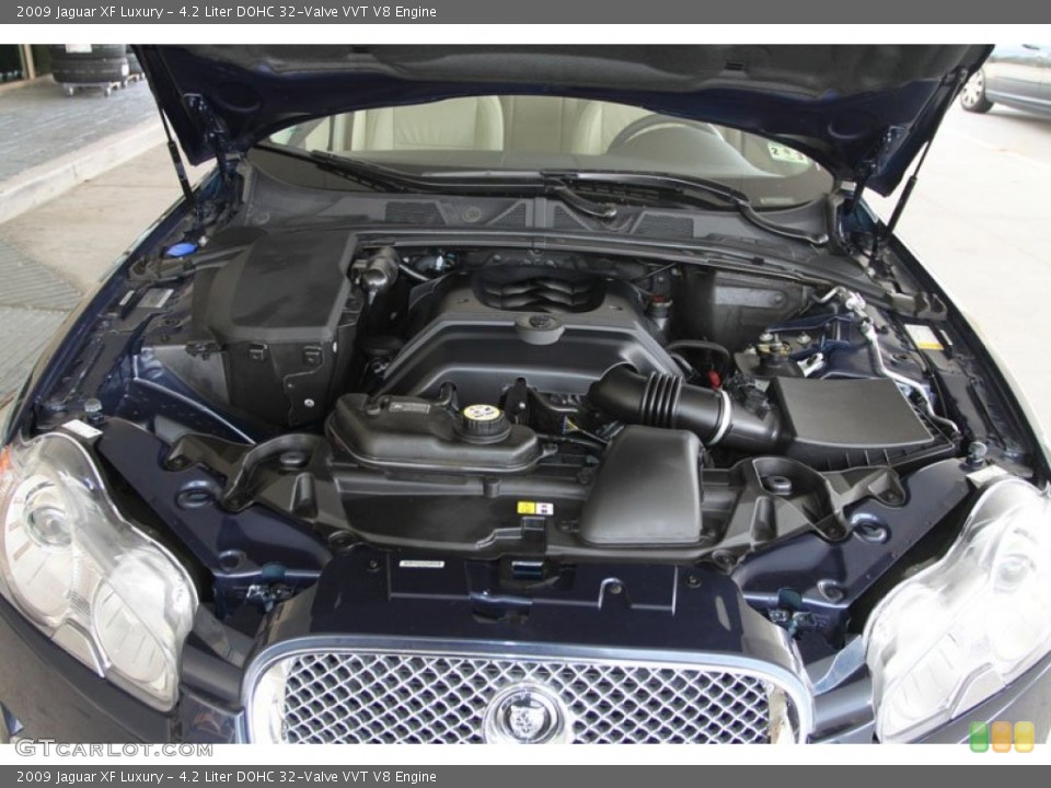 4.2 Liter DOHC 32-Valve VVT V8 Engine for the 2009 Jaguar XF #61417609