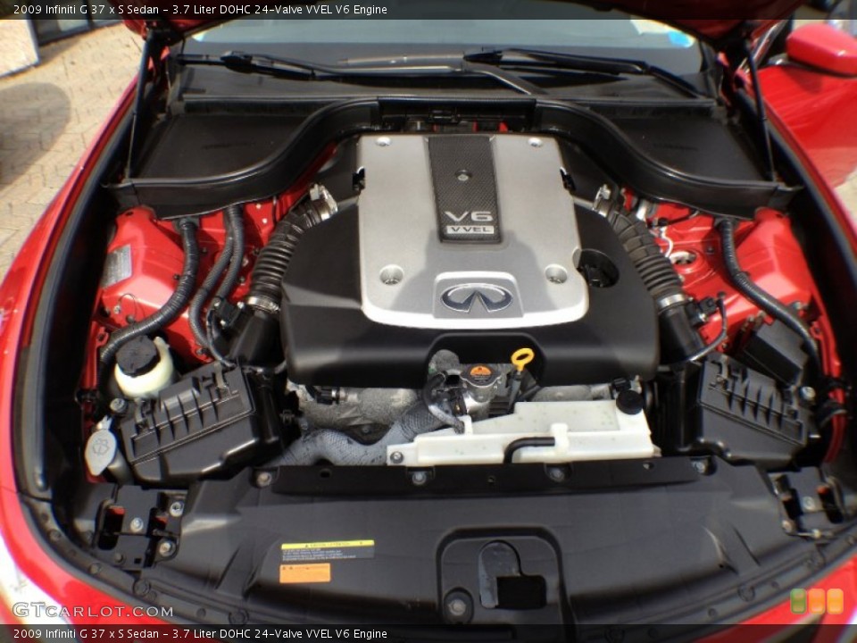 3.7 Liter DOHC 24-Valve VVEL V6 Engine for the 2009 Infiniti G #61420564