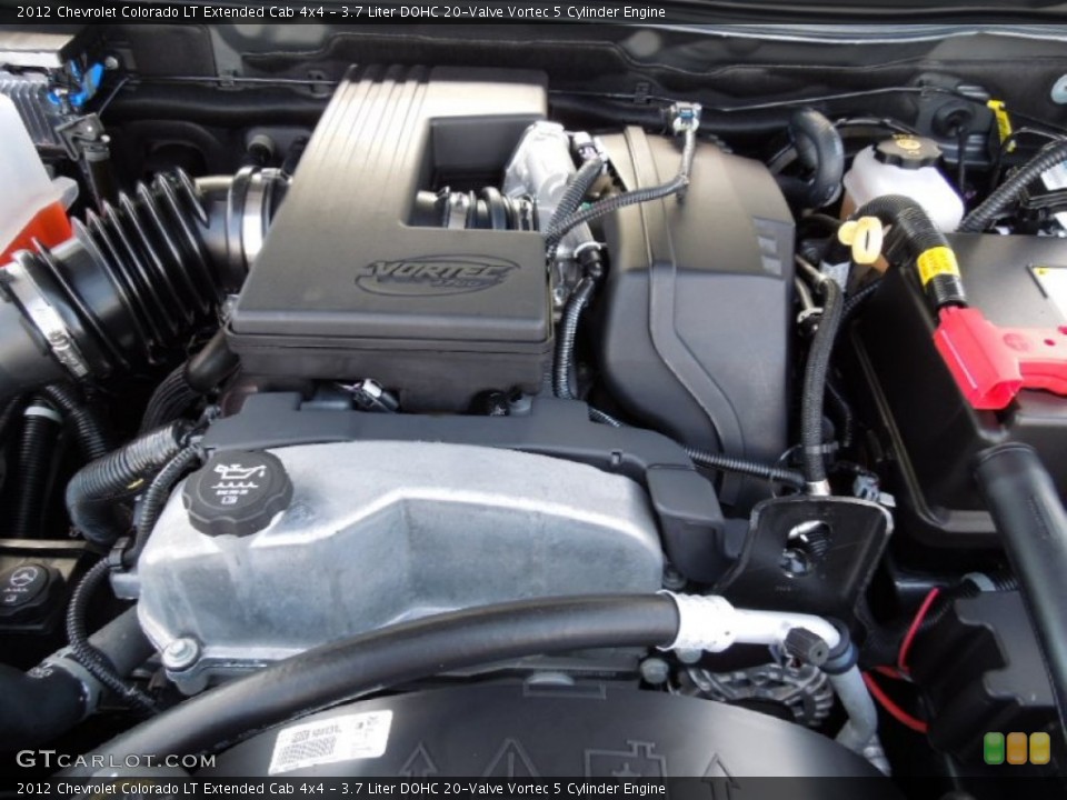 3.7 Liter DOHC 20-Valve Vortec 5 Cylinder Engine for the 2012 Chevrolet Colorado #61439641