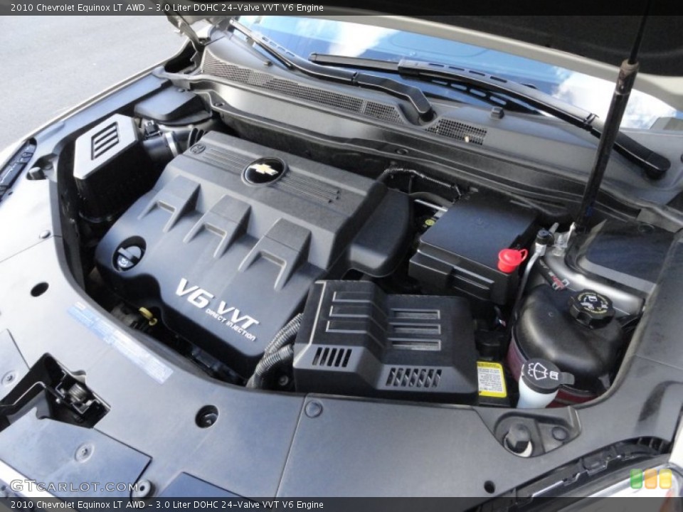 3.0 Liter DOHC 24-Valve VVT V6 Engine for the 2010 Chevrolet Equinox #61444394