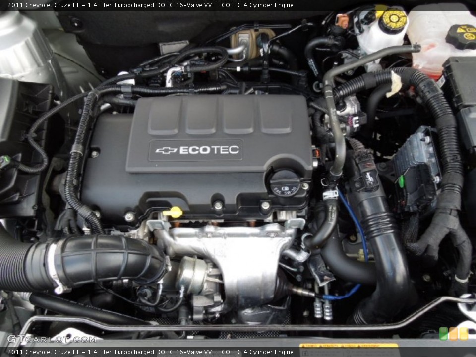 1.4 Liter Turbocharged DOHC 16-Valve VVT ECOTEC 4 Cylinder Engine for the 2011 Chevrolet Cruze #61445856